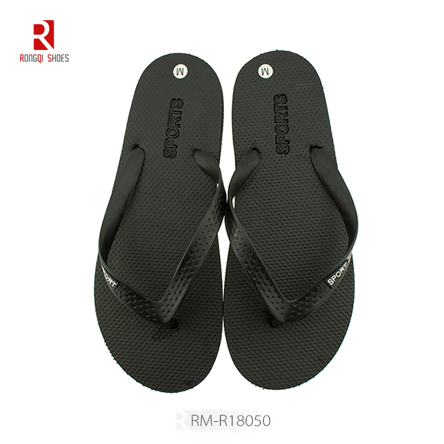 Wholesale customized outdoor beach EVA PE outsole unisex flip flops